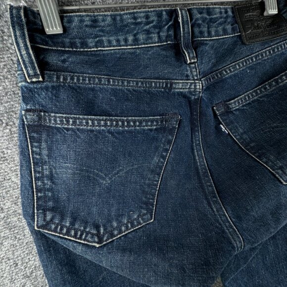 Levis Made Crafted 26 Waist Jeans 2-color Blue Leather Patch Big E Blue Tab - Picture 10 of 16